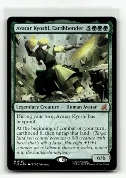 Avatar Kyoshi, Earthbender 130 Foil M Avatar: The Last Airbender: Eternal-Legal - Image 1