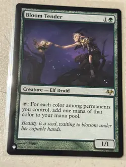 mtg Bloom Tender, creature, The List, unplayed - Image 1