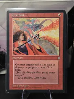 Pyroblast | Magic Ice Age | Ungraded | Lightly Played | MTG - Image 1