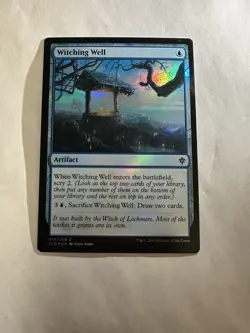 Witching Well LP Throne of Eldraine Foil Magic The Gathering Mtg Lightly Played - Image 1