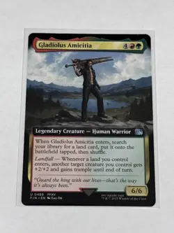 Gladiolus Amicitia Extended Art FINAL FANTASY #489 - Image 1