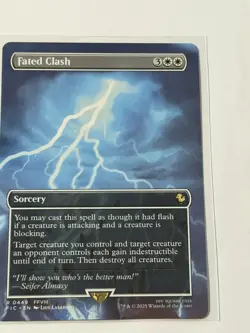 Fated Clash Borderless Final Fantasy Commander 449 - Image 1