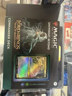 Magic the Gathering Lord of the Rings - Elven Council - Commander Deck - Image 1