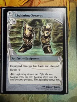 Lightning Greaves (Future Sight): Mystery Booster 2 (Non-Foil), #225 - Image 1