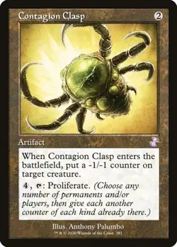 Contagion Clasp Time Spiral Remastered NM MTG - Image 1