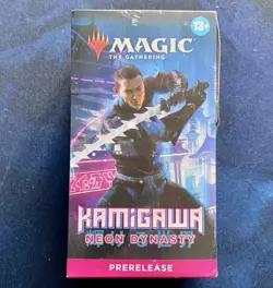 MTG Kamigawa: Neon Dynasty Prerelease Kit- Factory SEALED! Magic the Gathering - Image 1