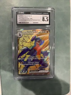 CGC 8.5 Cynthia's Garchomp ex 204 Black Star Promo Pokemon Card - Image 1