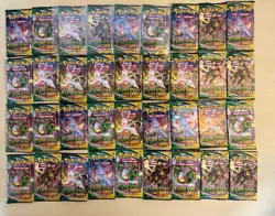 Lot of 36 Pokemon TCG Evolving Skies Sword & Shield Booster Packs Factory Sealed - Image 1