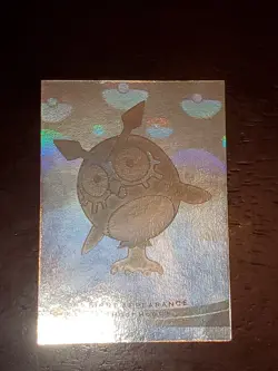 Hoothoot Pokemon The Movie 2000 First Appearance Topps RARE HOLO Card 6 of 6 - Image 2