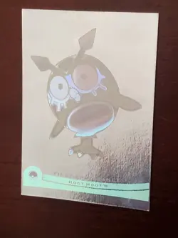 Hoothoot Pokemon The Movie 2000 First Appearance Topps RARE HOLO Card 6 of 6 - Image 4
