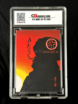 Mew CG 8 Devil Doc JS CGC PSA Pokemon Fanart Non TCG 2024 - Image 2