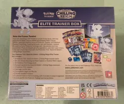 Pokemon Sword & Shield Chilling Reign Elite Trainer Box Sealed - Image 2