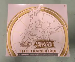Pokemon Sword & Shield Brilliant Stars Elite Trainer Box Sealed - Image 1