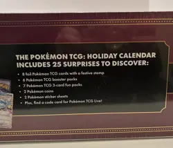 Pokemon TCG Holiday Calendar Box 2025 NEW (Factory Sealed) - Image 4