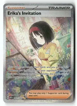 Erika's Invitation 203/165 SV: Scarlet & Violet 151 Pokemon TCG NM - Image 1