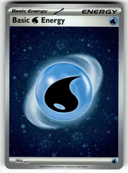 Basic Water Energy (Cosmos Holo) 003 SVE: Scarlet & Violet Energies NM Pokemon C - Image 1