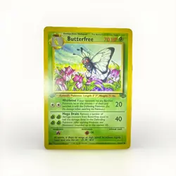 Pokemon Butterfree 33/64 FIRST EDITION jungle non holo near mint vintage TCG - Image 1