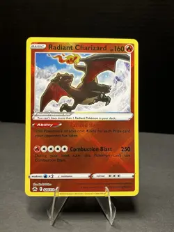 Pokemon - Radiant Charizard 020/159 Crown Zenith Holo NM Condition - Image 1