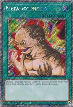 Metamorphosis (Platinum Secret Rare) - 1st Ed Quarter Century Stampede NM YuGiOh - Image 1