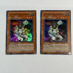 2x Legendary Jujitsu Master CP07-EN002 Super Rare Promo Yugioh - Image 1