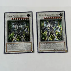 2x Hyper Psychic Blaster CRMS-EN042 Ultimate Rare 1st Edition Yugioh - Image 1