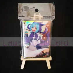 Trading Card Yugioh Laundry Dragonmaid Foil Card Sleeves 63mm X 90mm 50ct - Image 1