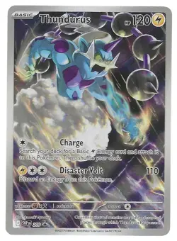 Thundurus 209 Sv: Scarlet & Violet Promo Cards Holo NM - Image 3