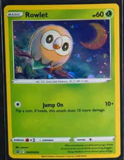 Rowlet - (Cosmos Holo) Promo Miscellaneous Cards & Products SWSH220 NM - Image 1