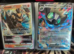 🪾JUMBO Lot Of 34 Modern Pokemon Cards Collection Binder EX/V/VStar/VMax - Image 3