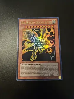 JUMP-EN045 The Winged Dragon Of Ra Ultra Rare Limited Edition Yugioh Card - Image 1