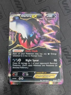 Darkrai EX BW46 Pokemon TCG Black & White Holo Promo Black Star Card - Image 1