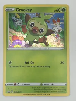 Grookey SWSH070 - SWSH: Sword & Shield Promo Cards Holo (LP) - Image 1