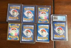 Pokemon card lot- Graded Mew, Charizard, Venusaur, bulbasaur, 1st ed Jigglypuff - Image 2