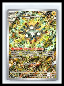 💥 Pokemon Card Magneton SVP 159 Black Star Promo Surging Sparks Holo 2024 - Image 1