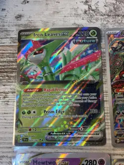 Lot Of 9x Pokemon Cards Near Mint Pack Fresh Secret Box 163 Brute Bonnet 207 Etc - Image 2
