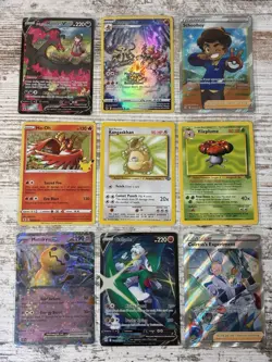 Lot Of 9x Pokemon Cards Near Mint Moltres V TG20 Magmortar GG03 Gallade V TG19 - Image 1