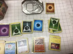 Pokemon Card Lot, English Set, Mixed Sun & Moon Series, w/ Energy Cards & Tin.#4 - Image 5