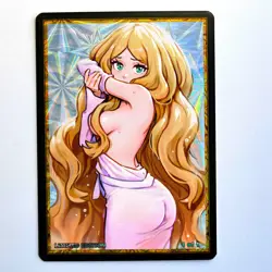CAITLIN Waifu Anime Card LIMITED 1/1 Custom TCG Holo Goddess Story ACG T12397 - Image 1