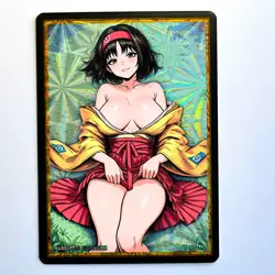 ERIKA Waifu Anime Card LIMITED 1/1 Custom TCG Holo Goddess Story ACG T12381 - Image 1