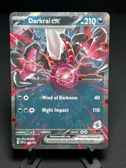 Darkrai EX Black Star Promo Holo Card Near Mint Condition - Image 1