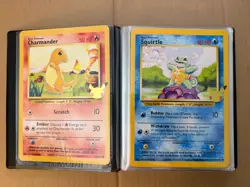 POKEMON JUMBO CARD LOT: Celebrations 25th Anniversary Binder Charizard Pikachu - Image 3
