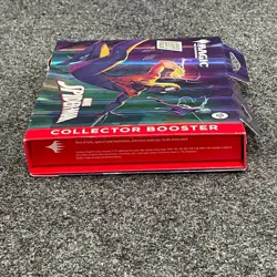 Magic The Gathering MTG Spider-Man Marvel Collector Booster, Sealed Box is Worn - Image 3