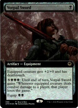 Vorpal Sword P Buy-A-Box Promos 396 NM Foil - Image 1