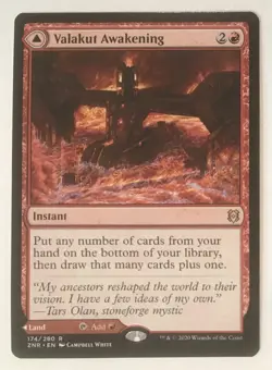 VALAKUT AWAKENING 174 Zendikar Rising MTG Magic NM Rare - Image 1