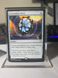 1X MTG C18 Unwinding Clock Non-Foil LP Free Ship - Image 1