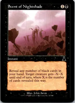 Scent Of Nightshade Magic The Gathering Urza's Destiny Near Mint - Image 1