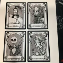 4 Autographed Signed, RK Post token, Magic The Gathering MTG Zombie 2/2 - Image 1