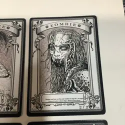 4 Autographed Signed, RK Post token, Magic The Gathering MTG Zombie 2/2 - Image 3