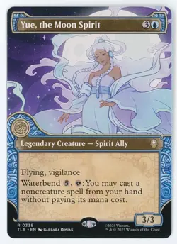 Yue, the Moon Spirit (Showcase) #0338 MTG Avatar: The Last Airbender Magic - Image 1
