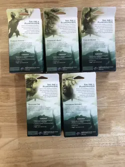 LOT All 5x Battle for Zendikar Intro Packs -MTG Sealed 2015 Magic the Gathering - Image 2